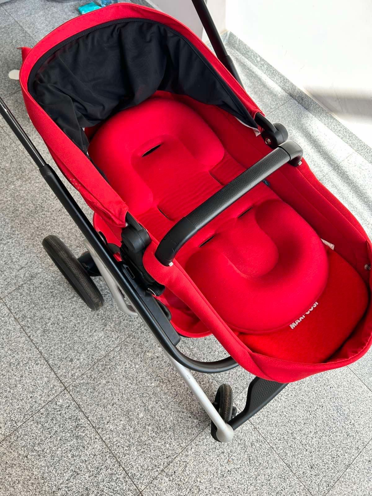 Бебешка количка Maxi-Cosi - Lila, Nomad Red