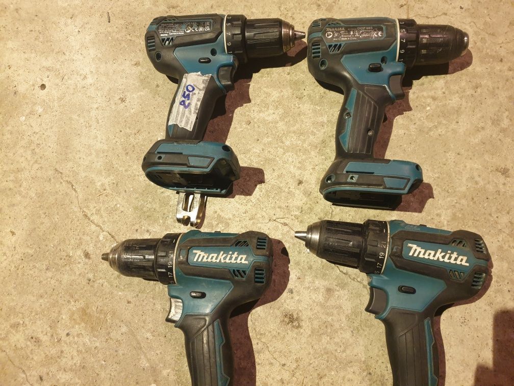 makita 18 v  și 12 v originală și acumulatori 18v