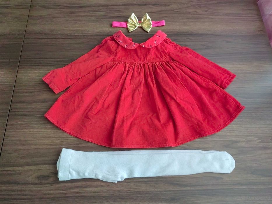 Бебешки дрехи за момиче 6-9м - 7комплекта.