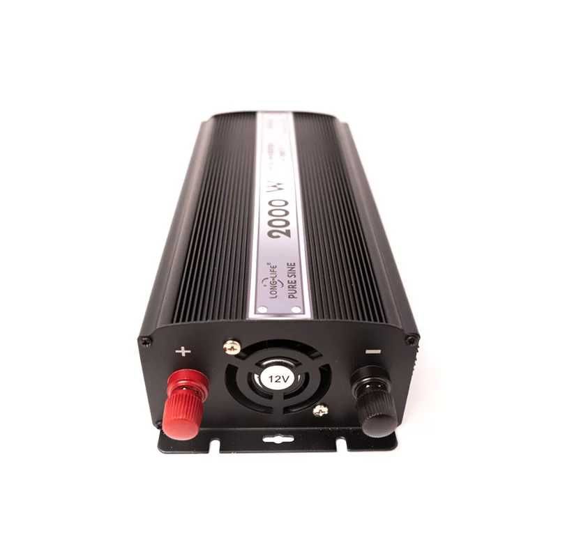 Invertor 12v sau 24v 2000w Auto/Rulota/Panouri fotovoltaice SInus Pur