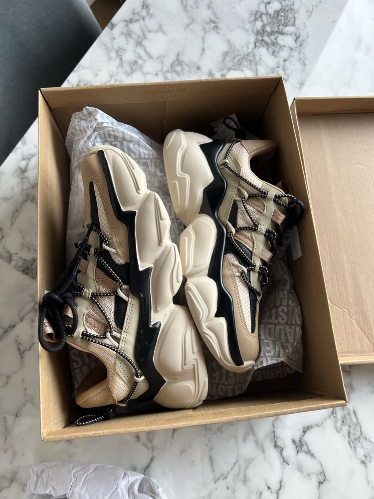 Steve Madden pantofi sport cu aspect masiv si plasa Spectator