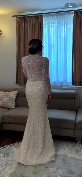 Rochie de mireasa tip sirena