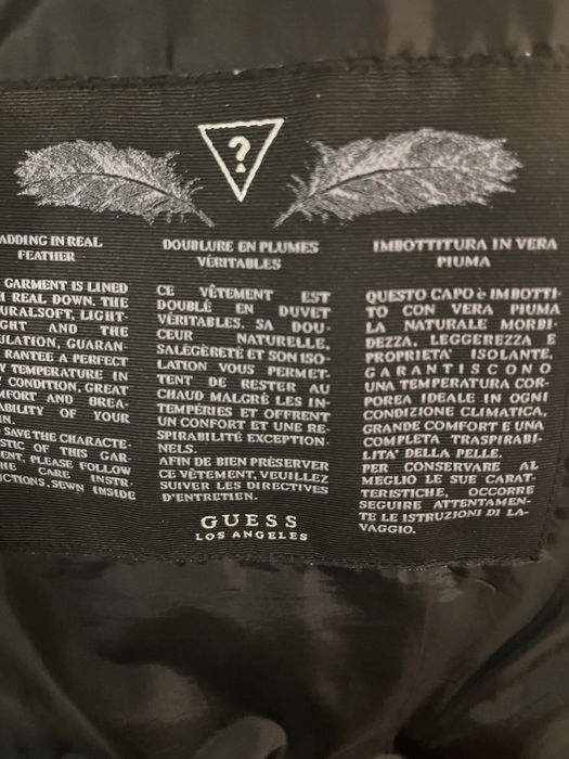 GUESS Geaca de iarna cu umplutura de puf masura S