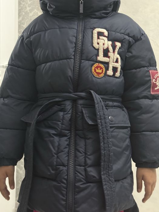зимний пуховик для девочки
