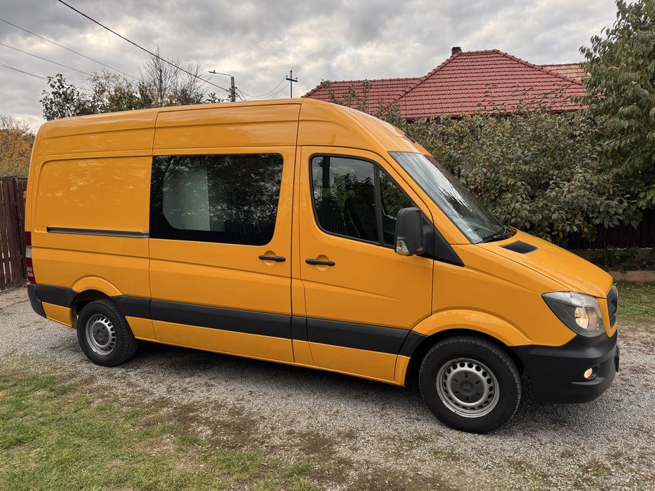 Mercedes sprinter-crafter 316-euro6- mixt-doka 2018- clima-