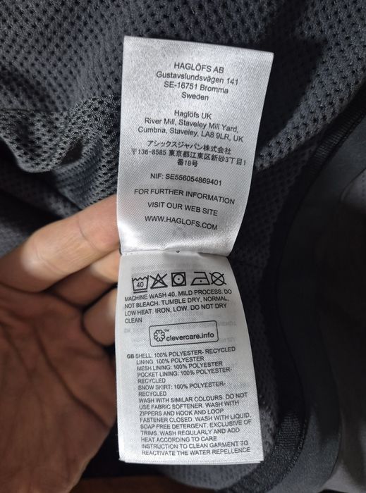 Geacă schi snowboard Haglöfs