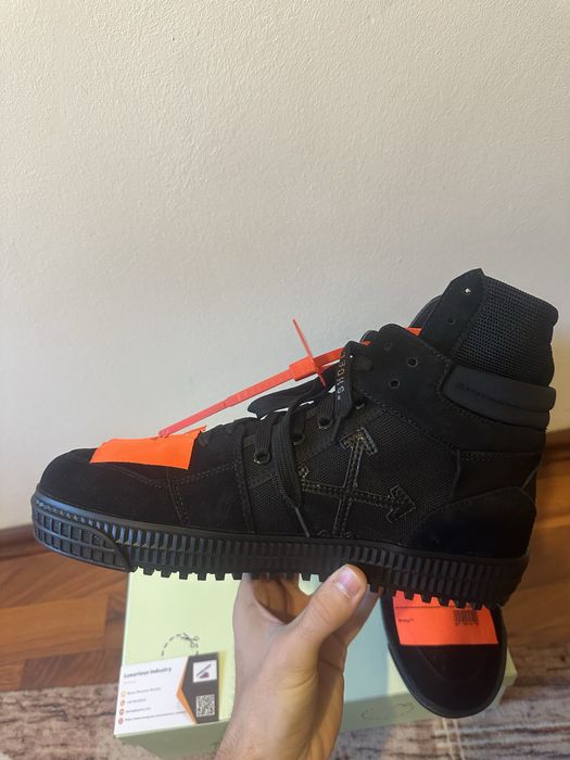 Off-White 3.0 Off Court High Top Sneakers Black