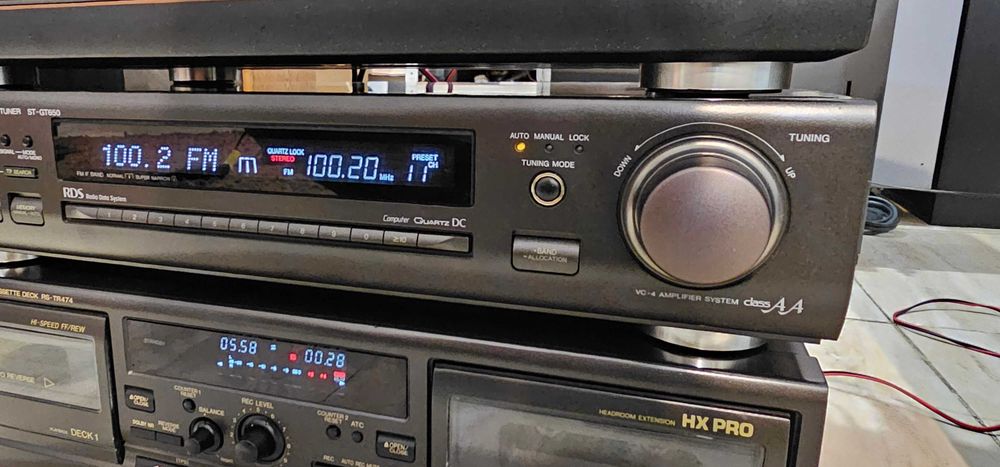 Tuner Technics ST-GT650 sau ST-G90L sau ST-GT630, capete de serie!