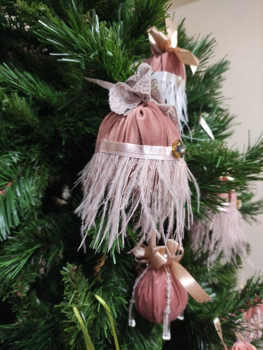 10 globuri Crăciun handmade unicat