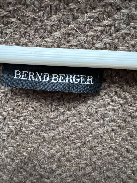 Cardigan cu lana si alpaca Bernd Berger, marime 36