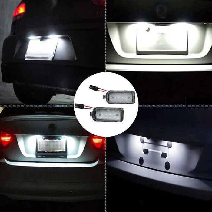 Set becuri lampi led numar Ford Focus Fiesta Mondeo Kuga S-Max