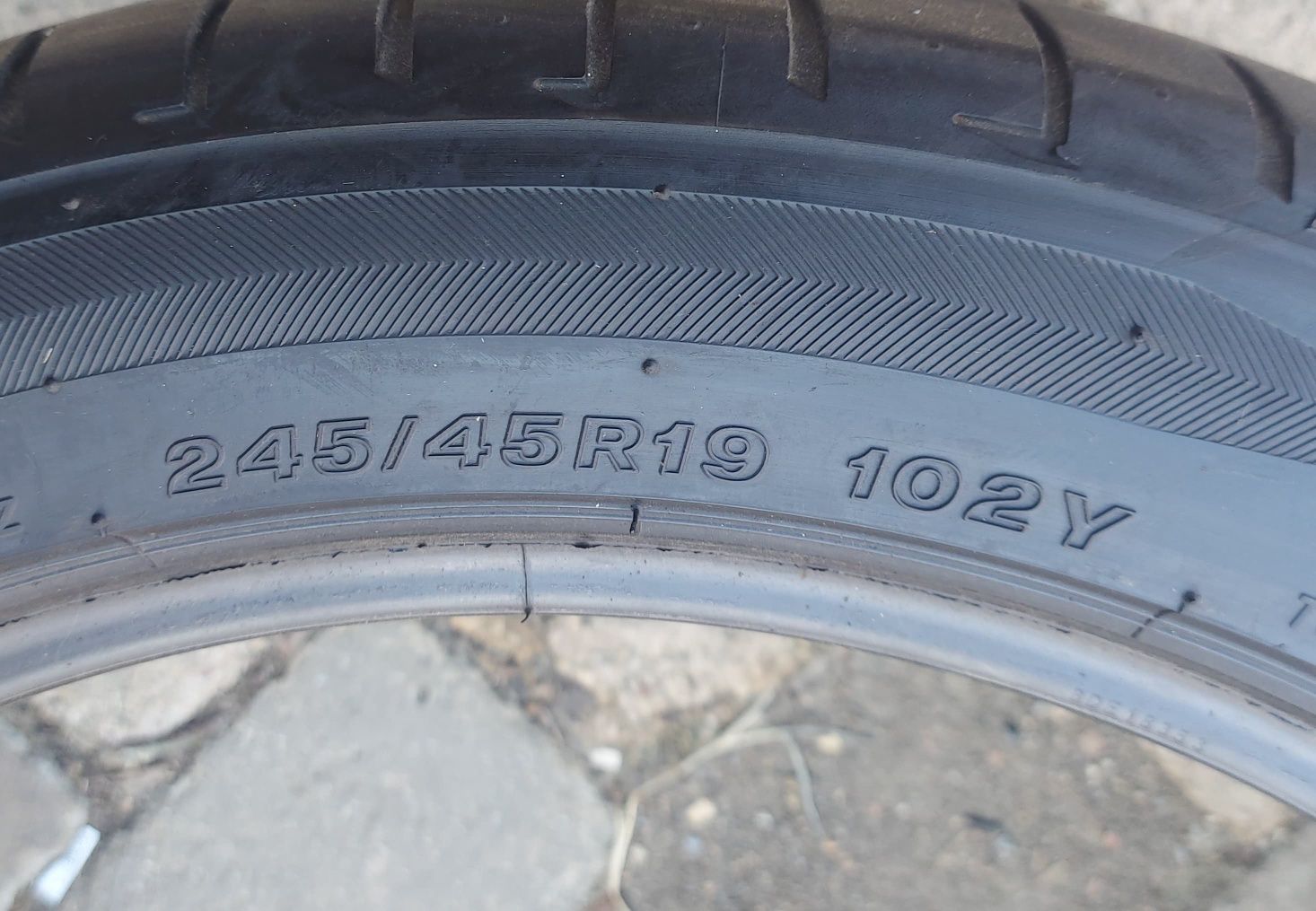 Set 2buc 245/45 R19 102Y Bridgestone Potenza S001 vară