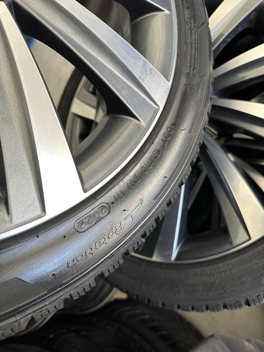 jante skoda octavia superb 5x112 anvelope 225 45 18 iarna