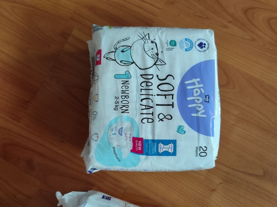 Happy doua pachete scutece Nr 1