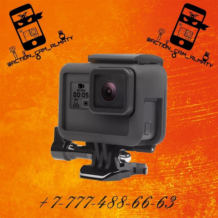 Водонепроницаемый - ударопрочный бокс для экшн камер GoPro 5-6-7-8-9