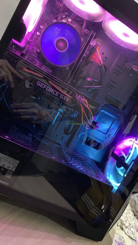 GTX1660SUPER+Intel Core i5 10400F и монитор LG 144hz