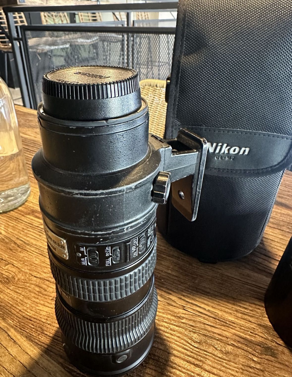 Nikon 70-200 f2.8 VR