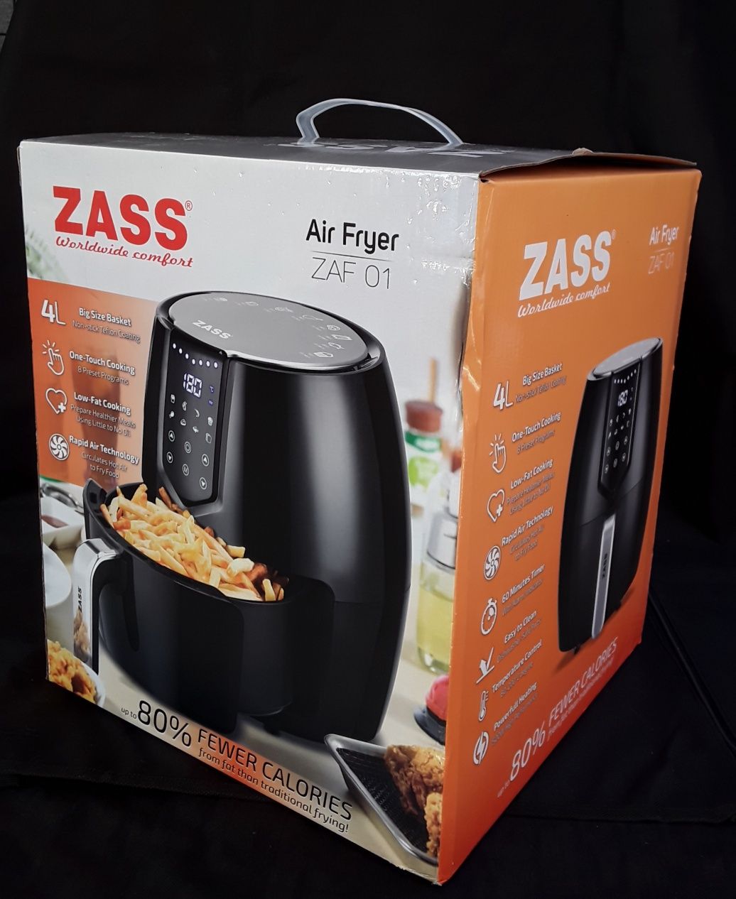 Friteoza cu aer cald ZASS ZAF 01 NOUĂ - 250 Lei