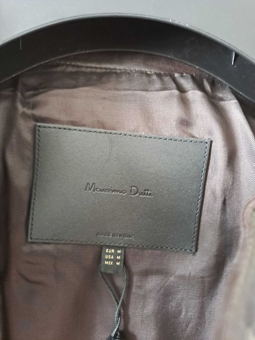 Massimo Dutti 
nappa leather jacket. Geada dama piele M