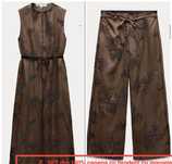 Set superb cu broderie ZARA