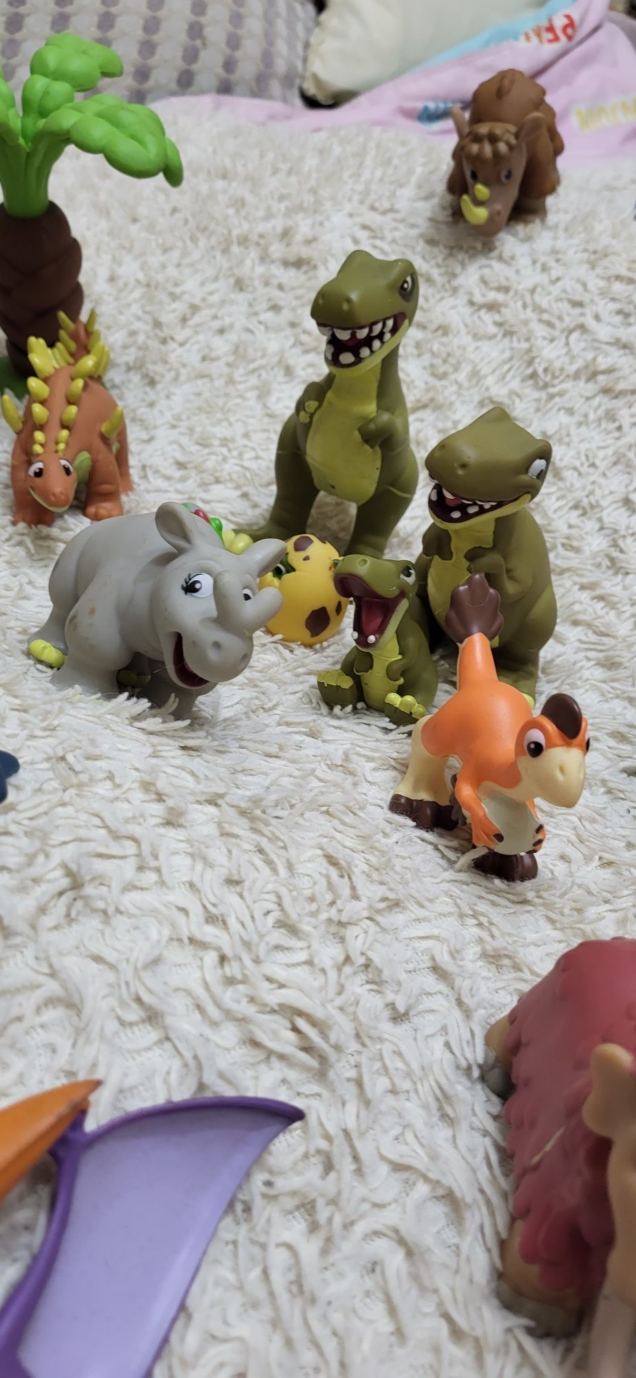 Коллекция динозавров 55 штук