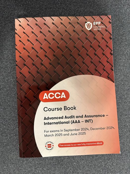 ACCA Advanced Audit and Assurance - International (AAA - INT)