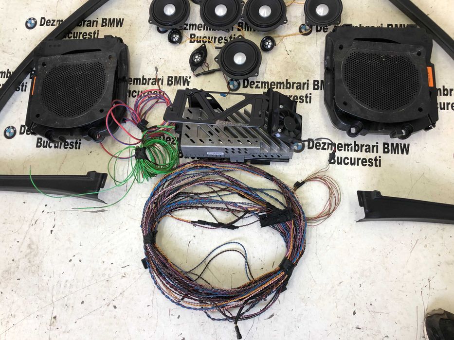 Sistem audio Top Hifi Logic 7 complet BMW F10 F11 F01 F30