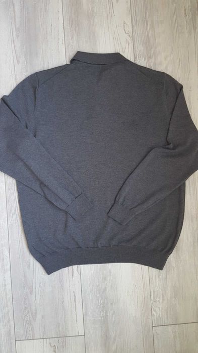 Нова сива мъжка блуза с дълъг ръкав HUGO BOSS р-р XXl
