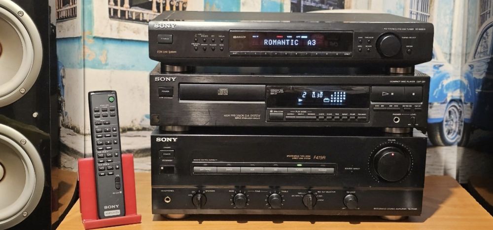 Sony TA-F 419 R amplificator statie sau cd player CD P 291