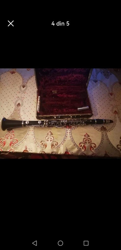 De vânzare clarinet vintage boosey&hawkes 1954  foarte rar s/n:189687
