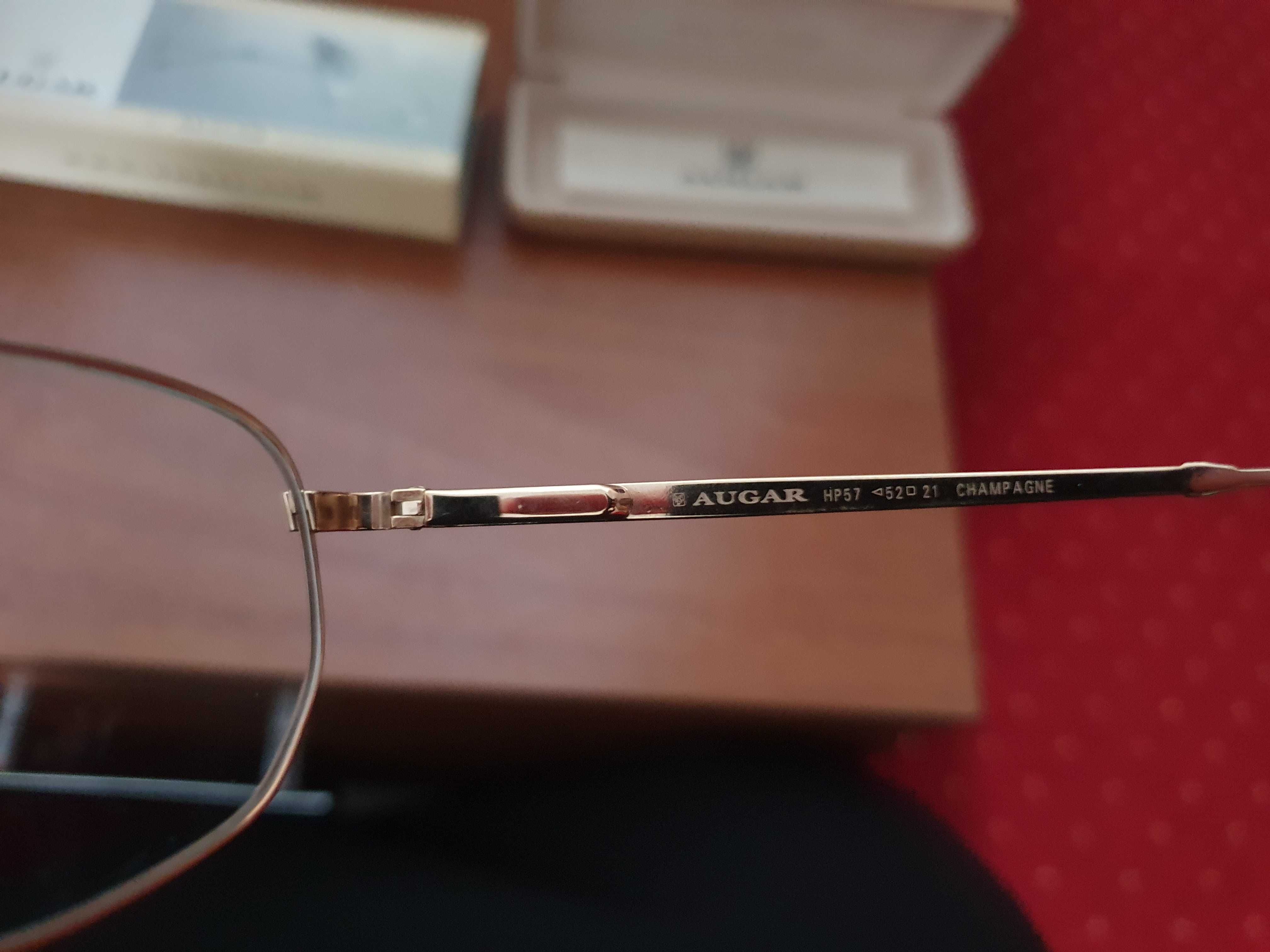 Ochelari placați cu aur 22K- vintage AUGAR– Made in France
