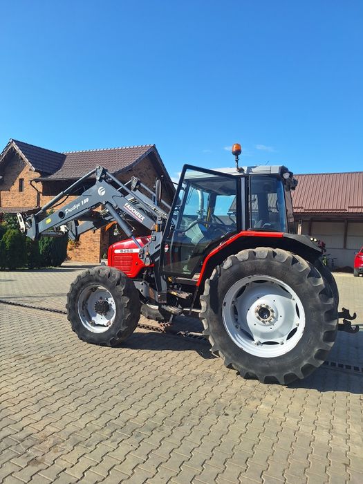 Tractor Massey ferguson 6255 cu încărcător John deere Fendt Valtra