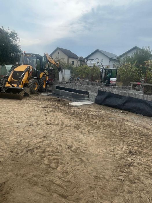 Inchiriez miniexcavator,bobcat,Buldoexcavator