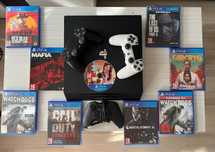 PlayStation 4 Pro 1TB + 3 Manete + 16 Jocuri