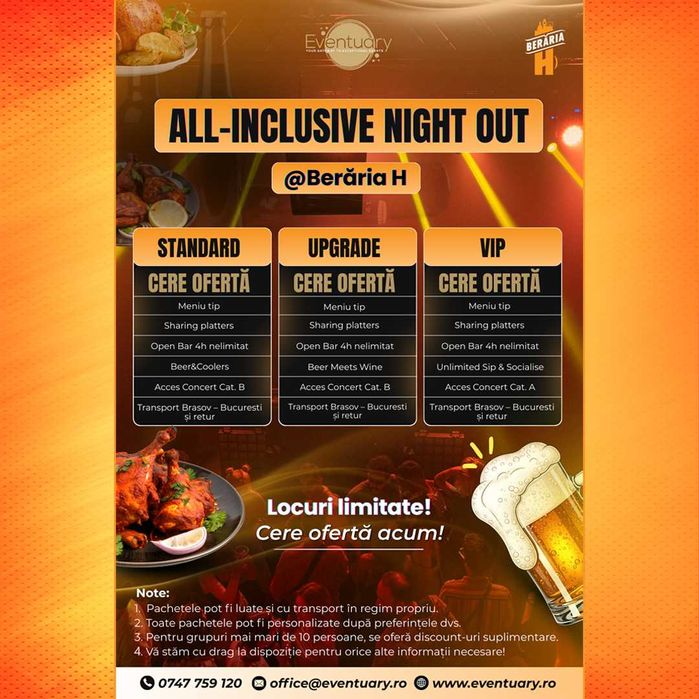 Hai cu gașca la Berăria H - Orașul cu Chef de Viață!