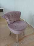 Taburet scaun catifea