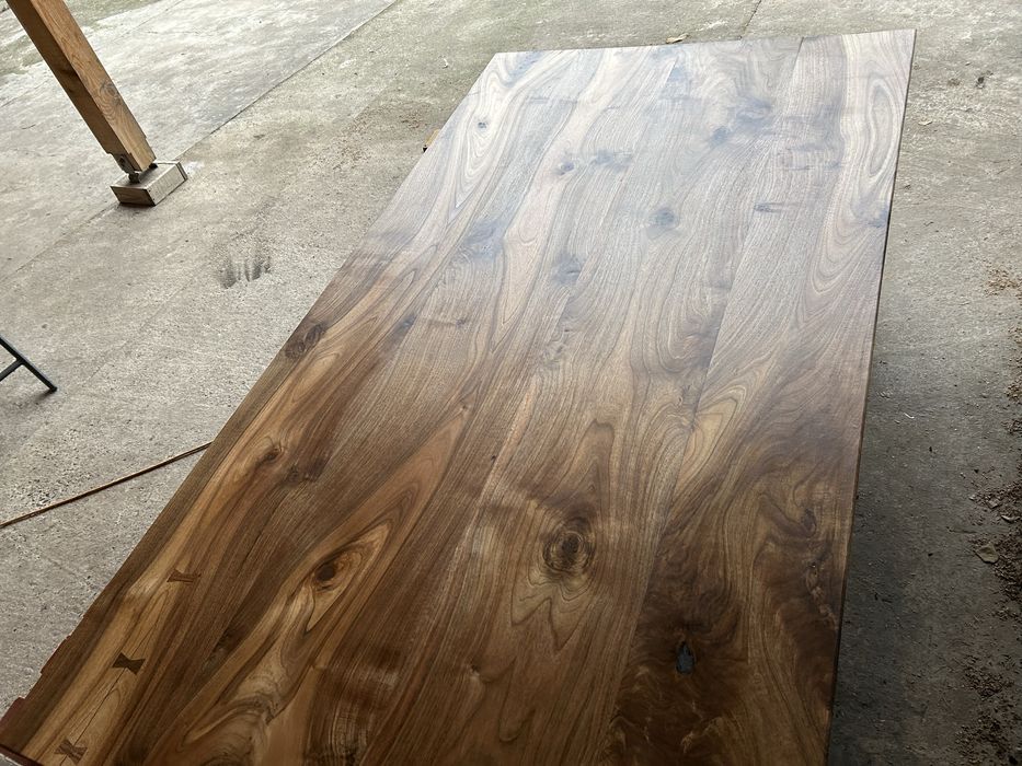 Blat din lemn masiv de nuc frasin stejar