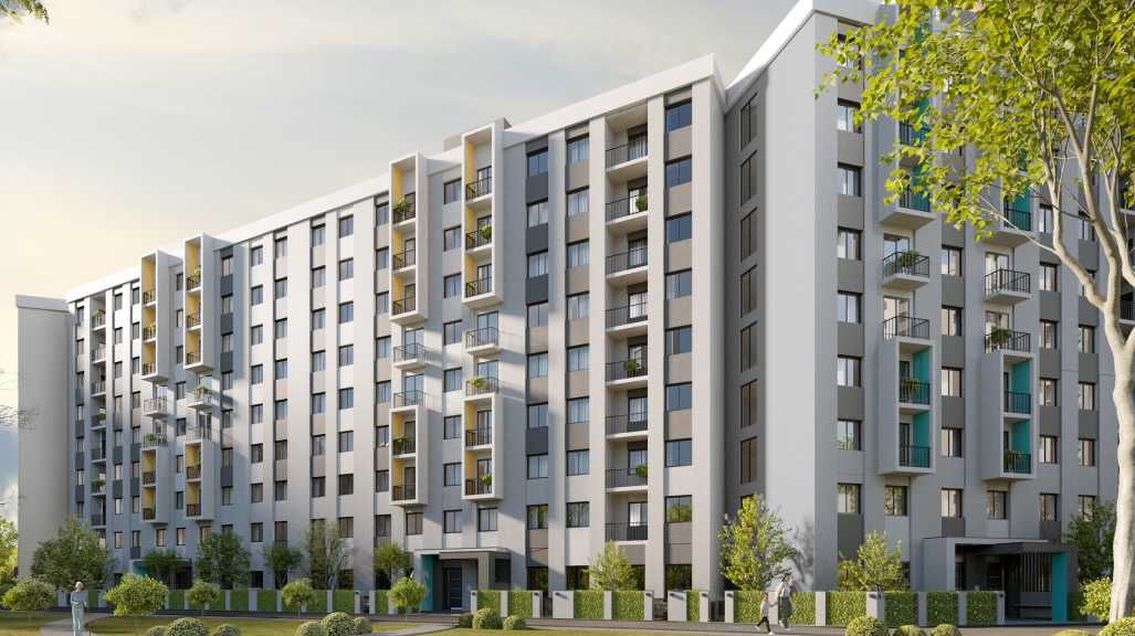 ЖК Fayzli hayot. 1-комнатная, 35 м². г. Ташкент, ТРЦ "Компас"