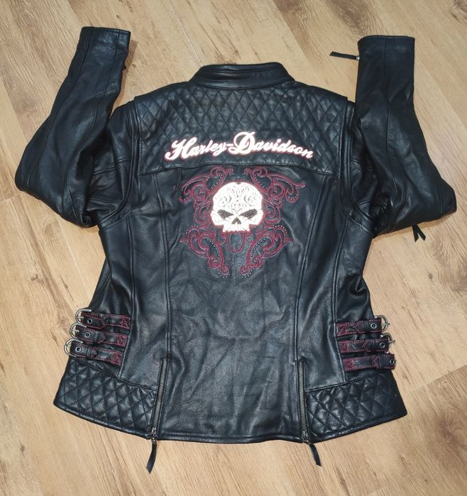 Geaca damă Harley Davidson din piele marimea XL
