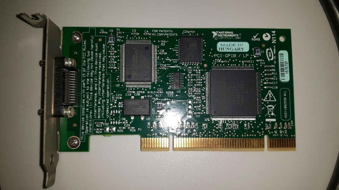 Placa PCI - GPIB IEEE488 si cablu