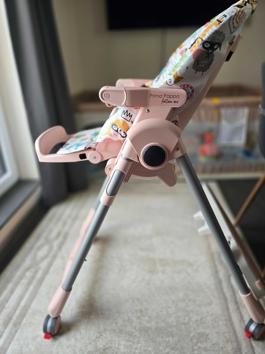 Стол за хранене Peg Perego - Prima Pappa Follow Me, Super Girl