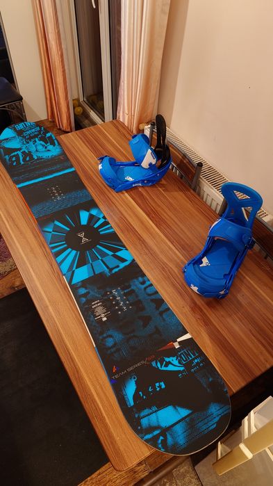 Placa Snowboard Nitro Team Series 159cm cu legaturi Burton Custom L