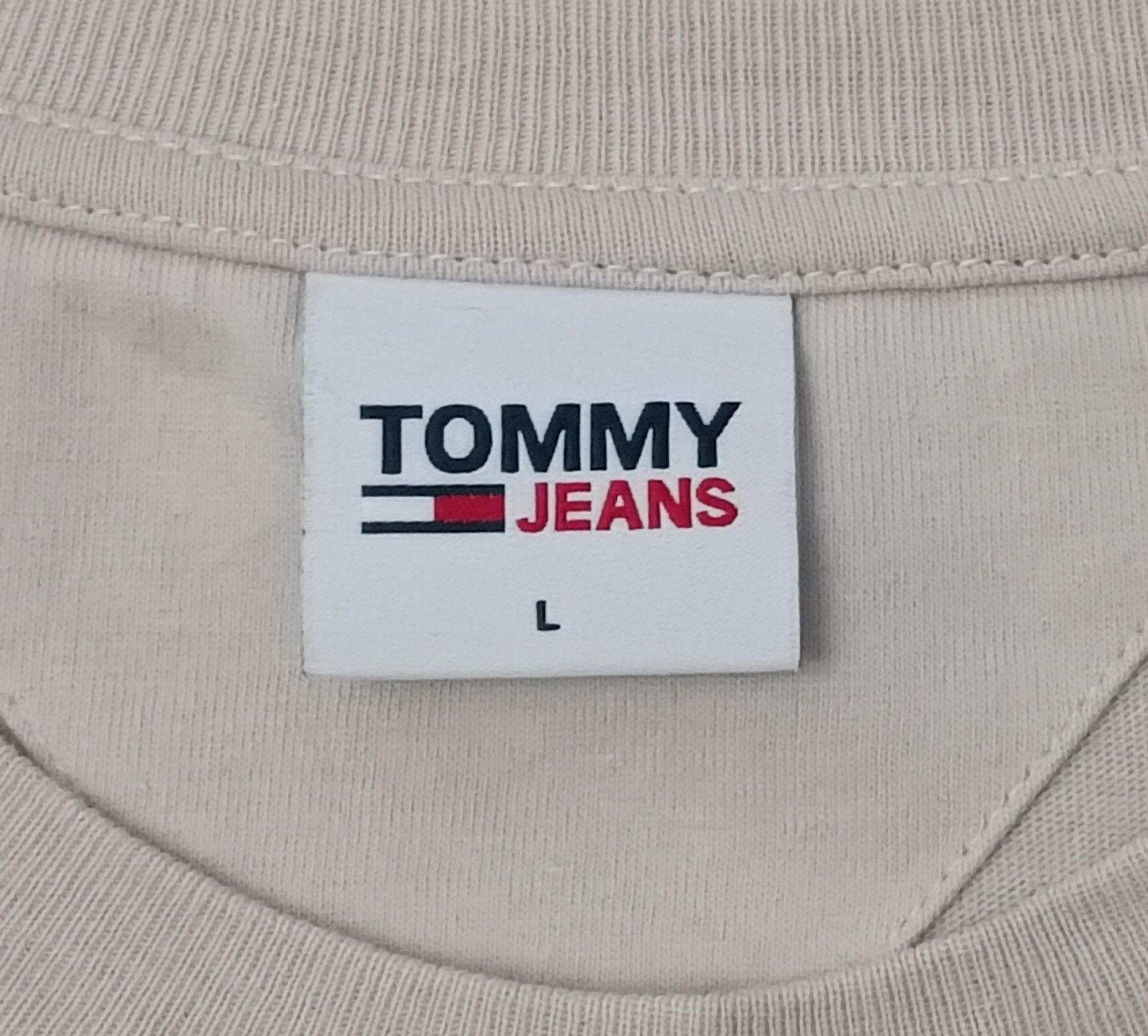 Tommy Jeans T-Shirt оригинална тениска L памучна фланелка
