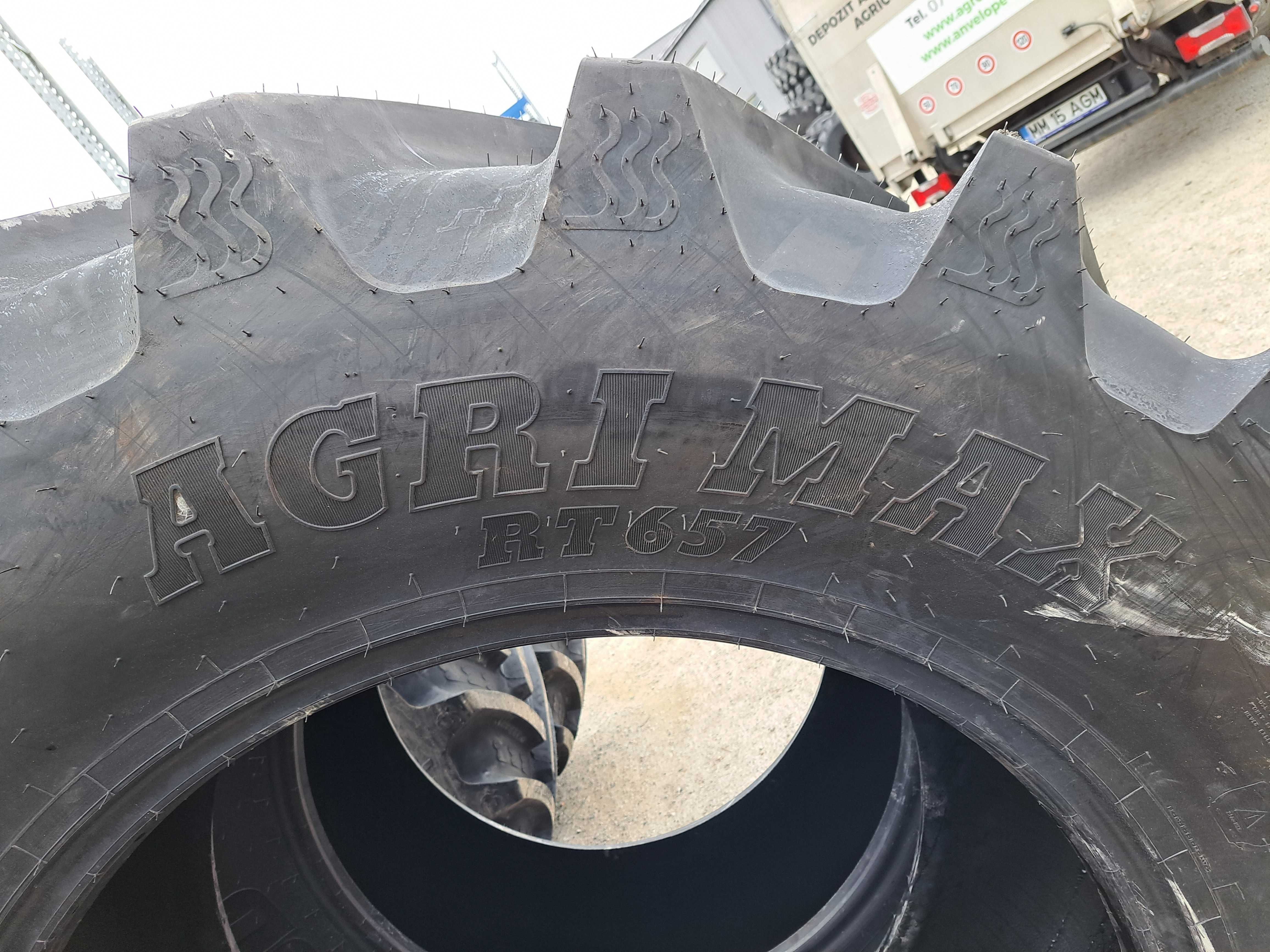 Cauciucuri noi 650/65R38 BKT AGRIMAX anvelope radiale tractor FENDT