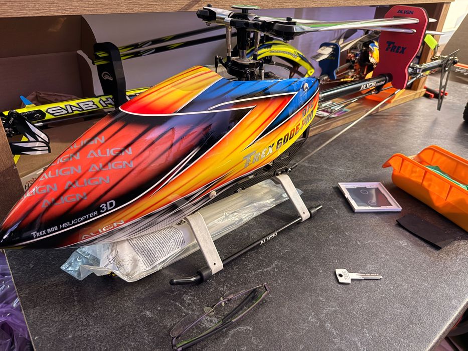 Align T-Rex 600e Pro Super Combo cu motor 750MX 12s