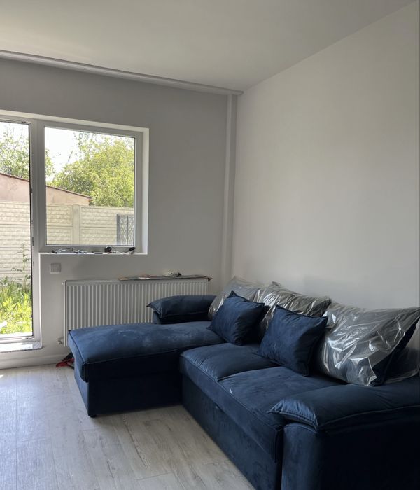 Coltar extensibil albastru electric