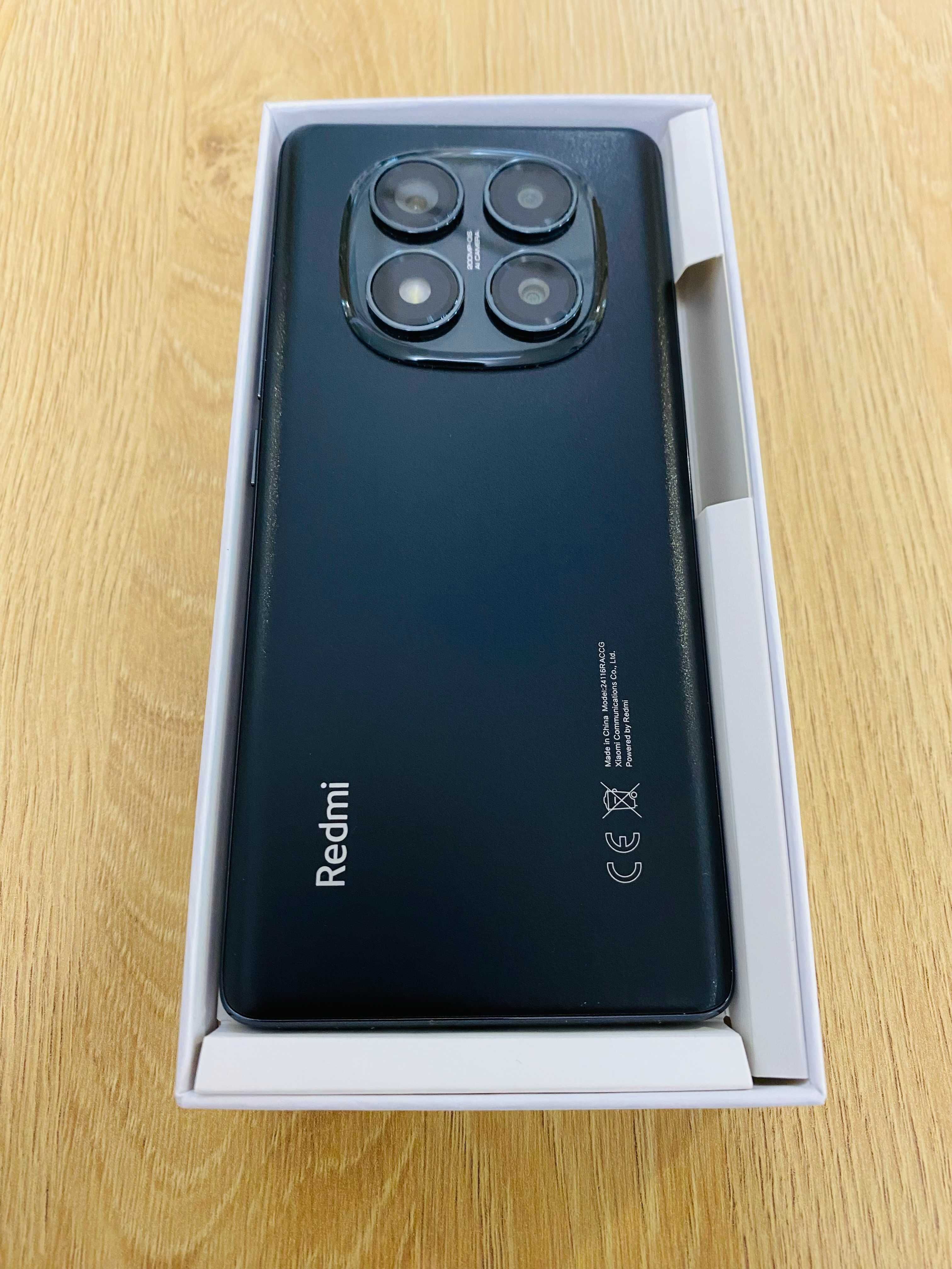 ЧИСТО НОВ !!! Xiaomi Note 14 Pro, 8GB RAM, 256GB, 5G, Midnight Black