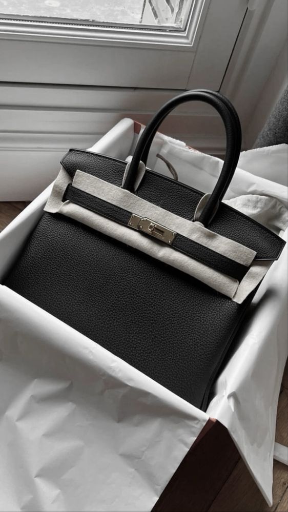 Чанта Hermes Birkin 30 cm естествена того кожа
