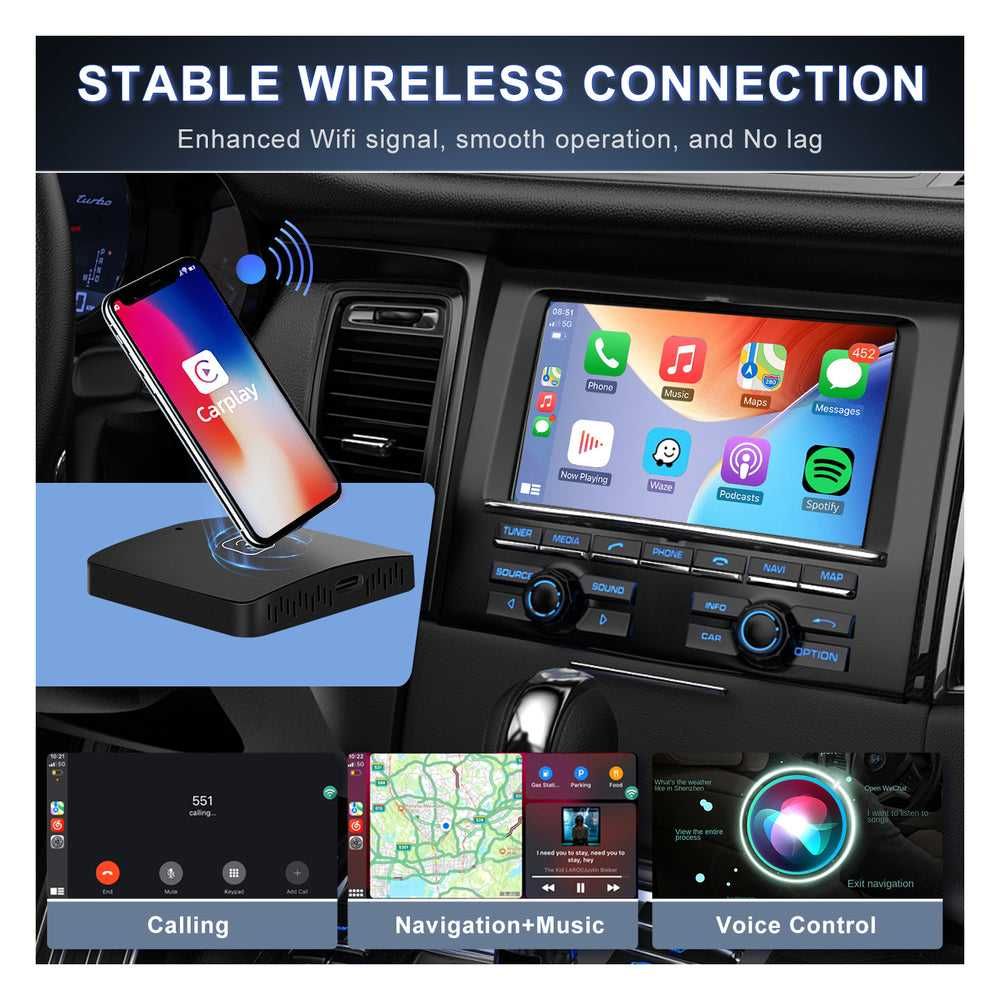 Carplay Dongle Android Auto AI Box Auto Adapter Bluetooth