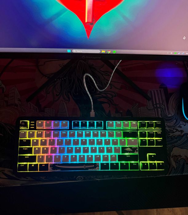 Dark Project BushidoALU87B – геймърска механична клавиатура